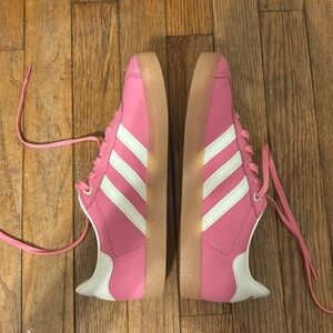 Brand New Pink Adidas Gazelles